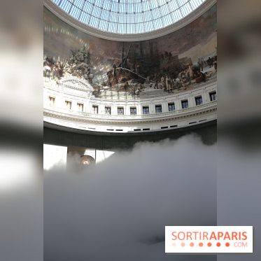 Fujiko Nakaya : nos photos de sa sculpture de brouillard à voir à la Bourse de Commerce