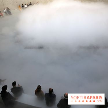 Fujiko Nakaya : nos photos de sa sculpture de brouillard à voir à la Bourse de Commerce