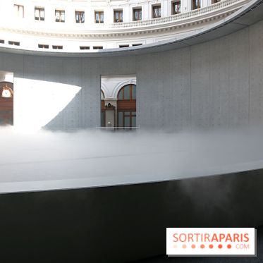 Fujiko Nakaya : nos photos de sa sculpture de brouillard à voir à la Bourse de Commerce