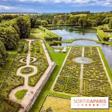 Le Domaine de Villarceaux et ses deux châteaux - photos - DJI 0032 D