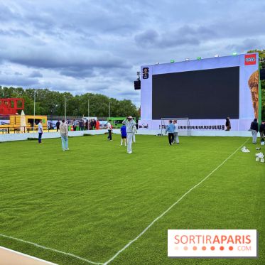 Fan zone - Parc de la Villette