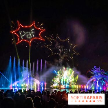 Parc Astérix : spectacle de drones, jets d'eau et feux d'artifice et nouveautés 2026, les photos