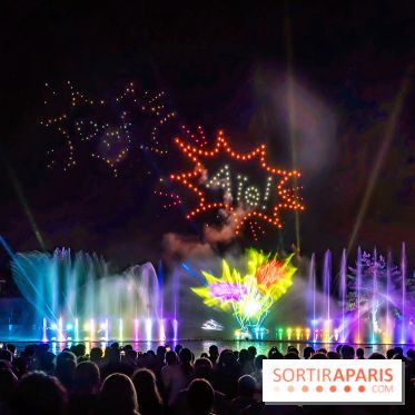 Parc Astérix : spectacle de drones, jets d'eau et feux d'artifice et nouveautés 2026, les photos - aïe