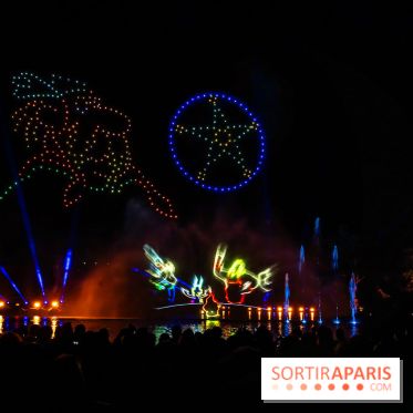 Parc Astérix : spectacle de drones, jets d'eau et feux d'artifice et nouveautés 2026, les photos