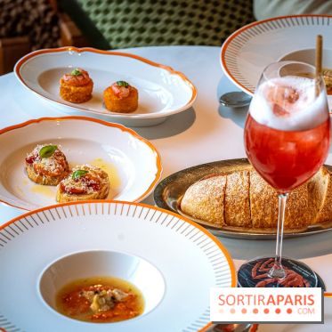 Le rooftop climatisé du Langosteria et sa terrasse à la vue sur Paris