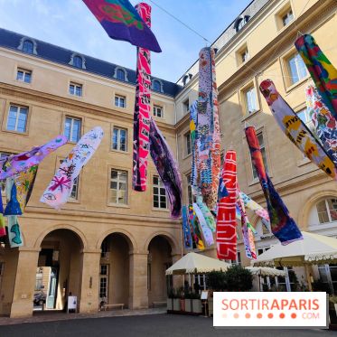 Des Genki-nobori dans le ciel de l'Hôtel de la Marine : une installation colorée à voir gratuitement