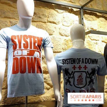Pop-up store System of a Down à Paris - nos photos