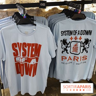 Pop-up store System of a Down à Paris - nos photos