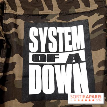 Pop-up store System of a Down à Paris - nos photos