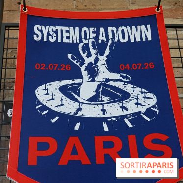 Pop-up store System of a Down à Paris - nos photos