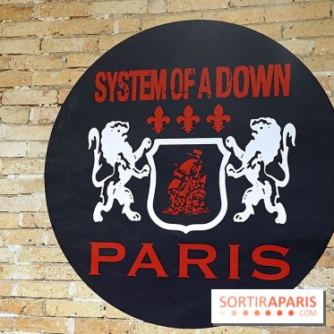 Pop-up store System of a Down à Paris - nos photos