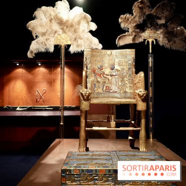 Le trône royal de Toutânkhamon à Paris - Toutankhamon : son tombeau et ses trésors