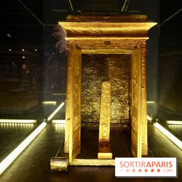 La chapelle dorée de l’exposition Toutânkhamon - Toutankhamon : son tombeau et ses trésors