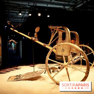 Le char de Toutânkhamon dans l’exposition - Toutankhamon : son tombeau et ses trésors