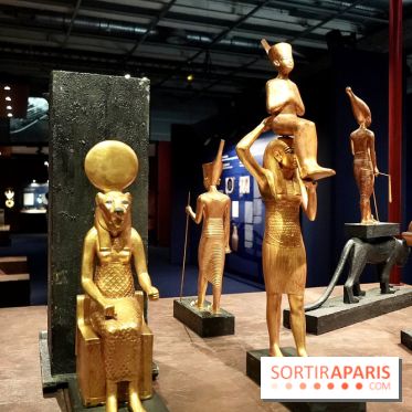 Statues protectrices autour de Toutânkhamon - Toutankhamon : son tombeau et ses trésors