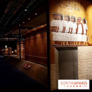 Le couloir vers le tombeau reconstitué - Toutankhamon : son tombeau et ses trésors