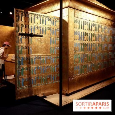 Les parois hiéroglyphiques du tombeau - Toutankhamon : son tombeau et ses trésors