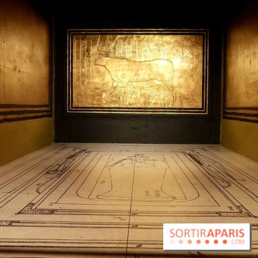 La chambre funéraire reconstituée - Toutankhamon : son tombeau et ses trésors