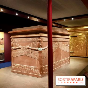 La salle du tombeau reconstitué - Toutankhamon : son tombeau et ses trésors