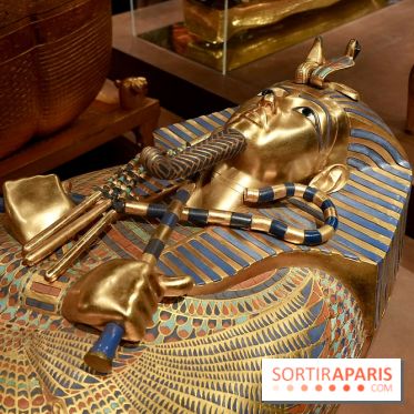 Les couleurs du sarcophage de Toutânkhamon - Toutankhamon : son tombeau et ses trésors