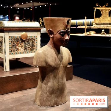 Buste royal vu de profil - Toutankhamon : son tombeau et ses trésors