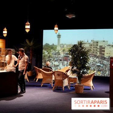 Un espace de projection aux couleurs de l’Égypte - Toutankhamon : son tombeau et ses trésors