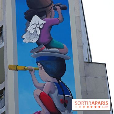 Seth, nos photos de sa nouvelle fresque monumentale à admirer dans le 19e à Paris - Seth 3