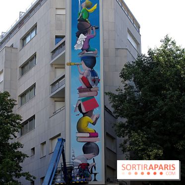 Seth, nos photos de sa nouvelle fresque monumentale à admirer dans le 19e à Paris - Seth 9