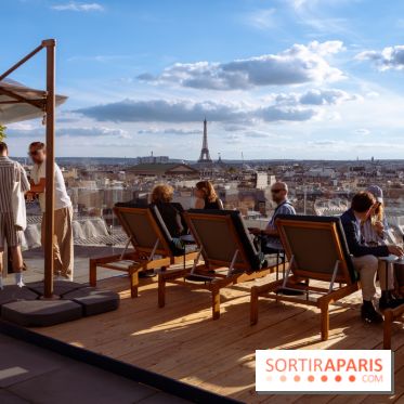 Douce-heure, la terrasse en rooftop des Galeries Lafayettes - photos