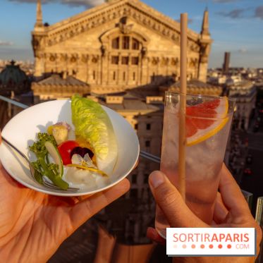Douce-heure, la terrasse en rooftop des Galeries Lafayettes - photos