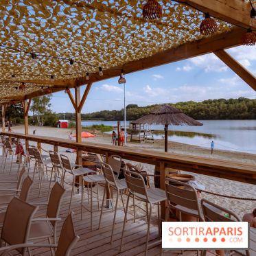 La plage et guinguette des Étangs de Hollande - photos