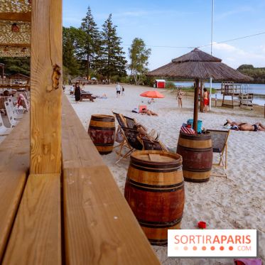 La plage et guinguette des Étangs de Hollande - photos