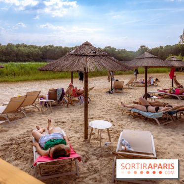 La plage et guinguette des Étangs de Hollande - photos