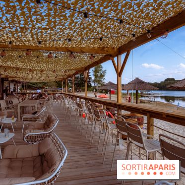 La plage et guinguette des Étangs de Hollande - photos