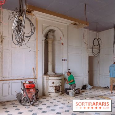 Le château de Plaisir dans les Yvelines se transforme en conservatoire - photos