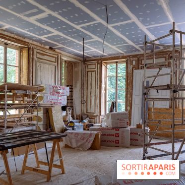Le château de Plaisir dans les Yvelines se transforme en conservatoire - photos