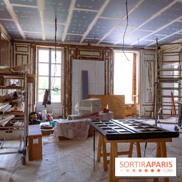 Le château de Plaisir dans les Yvelines se transforme en conservatoire - photos