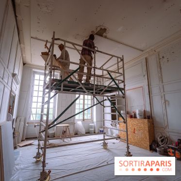 Le château de Plaisir dans les Yvelines se transforme en conservatoire - photos