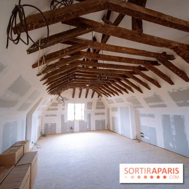 Le château de Plaisir dans les Yvelines se transforme en conservatoire - photos