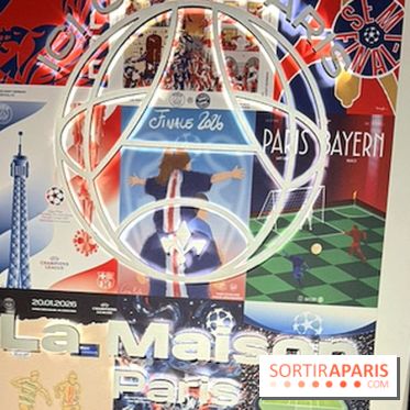 Ici C’est Paris La Maison : installation artistique du pop-up PSG