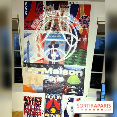 Ici C’est Paris La Maison : nos photos du pop-up gratuit du PSG à Paris - L’installation artistique du pop-up PSG