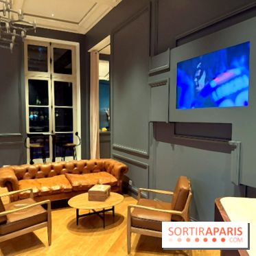 Ici C’est Paris La Maison : nos photos du pop-up gratuit du PSG à Paris - Le salon d’écoute PSG x XO
