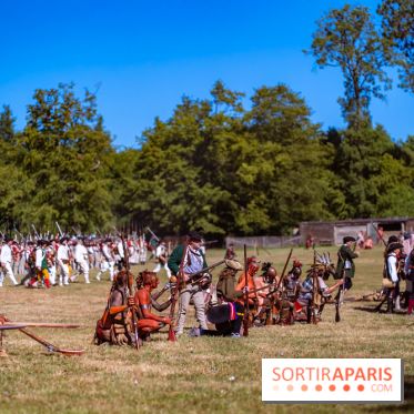 L'Amérique et Versailles, les photos du plus grand campement et reconstitution historique