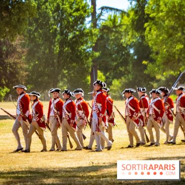 L'Amérique et Versailles, les photos du plus grand campement et reconstitution historique