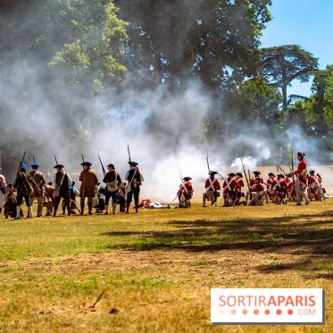 L'Amérique et Versailles, les photos du plus grand campement et reconstitution historique