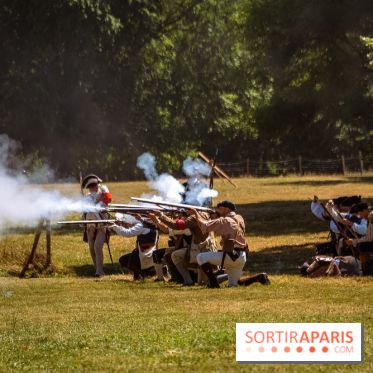 L'Amérique et Versailles, les photos du plus grand campement et reconstitution historique