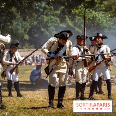 L'Amérique et Versailles, les photos du plus grand campement et reconstitution historique