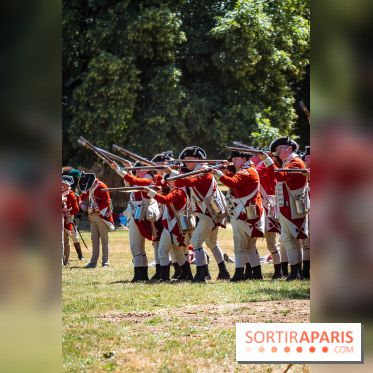 L'Amérique et Versailles, les photos du plus grand campement et reconstitution historique