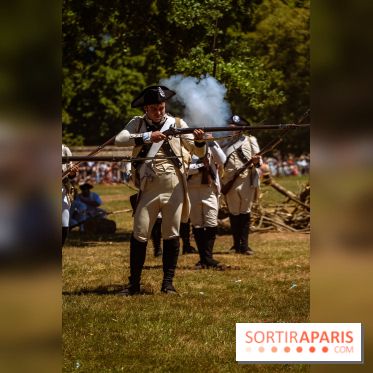 L'Amérique et Versailles, les photos du plus grand campement et reconstitution historique