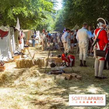 L'Amérique et Versailles, les photos du plus grand campement et reconstitution historique